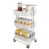 Trolley rack floor-standing kitchen multi-layer mobile snack bathroom bathroom baby bedroom storage storage rack