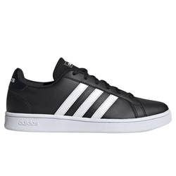 Adidas/Adidas ຂອງແທ້ GRAND COURT BASE ເກີບເອັນນິສຊັ້ນຕ່ຳຂອງຜູ້ຍິງ EE7482