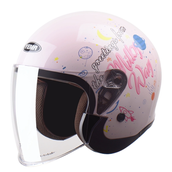 3c model mustang electric vehicle helmet winter warm half helmet