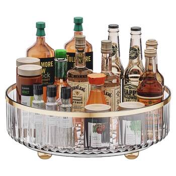 Rotating seasoning rack