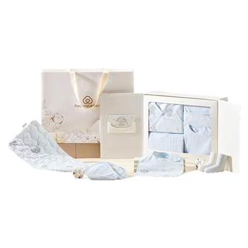 A must-have gift box for newborn clothes and supplies in the cotton era