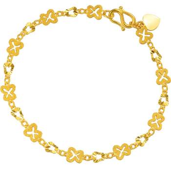 Zhou shengsheng golden butterfly bracelet jewelry women's style