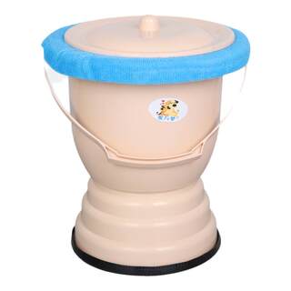 Pregnant woman urine bucket adult spittoon home bedroom deodorant female elderly night pot urinal high-foot urinal potty with lid