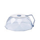 Microwave heating cover container with high temperature resistant oil-proof splash protection tray fresh-keeping cover for hot rice and hot dishes special container lid