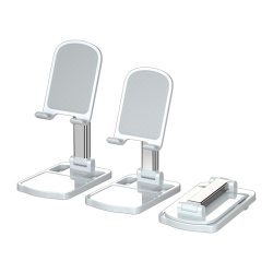 [Haoyishi]Mobile Phone Stand, Desktop Stand, Foldable, Telescopic, Adjustable, Universal Support Stand, Suitable for Online Classes, Postgraduate Exams, Watching Tiktok Videos, New Model, Portable, Compact, for Lazy People Watching Dramas