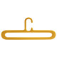 Anti-slip thickened trouser rack special hanger for storing trousers