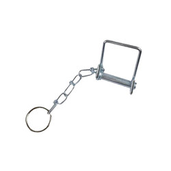 Trailer ball cover pin trailer connector pin safety pin insurance pin square pin with safety chain anti-off chain anti-off pin