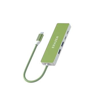 Abilities typec expansion dock 5-in-1 expansion high-speed glass shell xiaoxin laptop usb splitter rainbow color exquisite braided cable