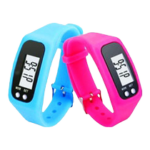 Silicone LCD Smart Motion Pedometer Main Ring Scooters Electronic Scooters Silicone Sports Men Watches Spot Wholesale