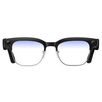 Half-frame smart ai glasses with nose pads
