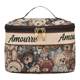 Canvas cosmetic bag handbag cartoon forest style