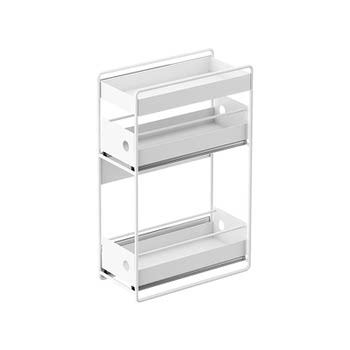 A raw refrigerator side storage rack magnetic condiment rack