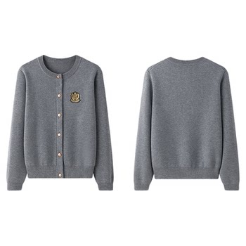 Tokyo shiki gray sweater little man knitted sweater