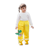 Mu Meng pantalons de pluie pour enfants garçons et filles imperméables nouveaux pantalons de jambe couvre les élèves de lécole primaire de la maternelle pantalons de bébé