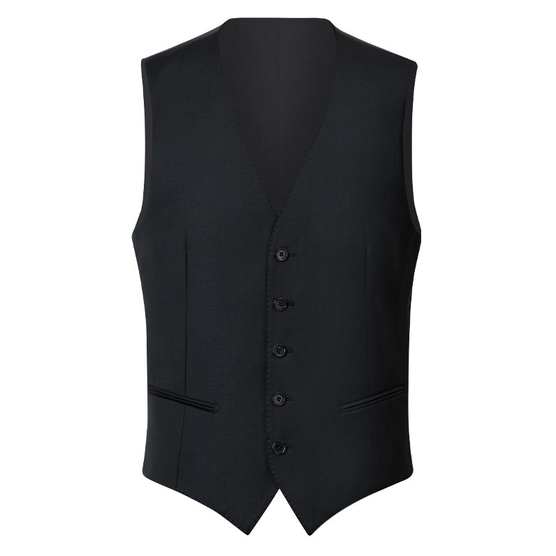 70 Australian wool suit vest can be machine washed and not ironed