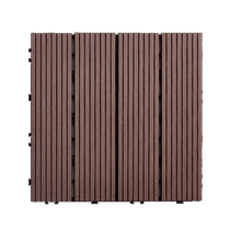 Outdoor anti-corrosion wood floor bathroom full mat splicing floor mat bathroom non-slip mat toilet waterproof mat drainage