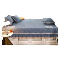 Support custom-made bay window mats kang covers tatami mats non-slip sheets quilted bed covers embroidered four-season thickened sofa cushions