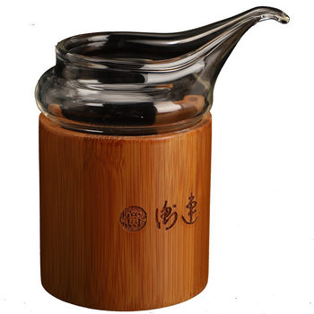ຈອກ henglian fairy cup ຂອງໄຕ້ຫວັນຂອງແທ້ທົນທານຕໍ່ຄວາມຮ້ອນຂອງ kung fu ຊາຊຸດຊາຊາຊຸດກະໂປງໄມ້ໄຜ່ທໍາມະຊາດຕັ້ງອ້ອມປາກນົກອິນຊີຊາທະເລ