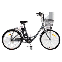Phoenix electric bicycle 24-inch mens and womens pedal city ladies moped lithium battery portable battery electric bicycle