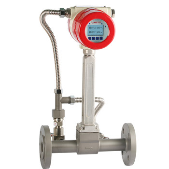Steam vortex flowmeter compressed air natural gas