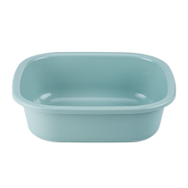 Rectangular plastic washbasin household vegetable sink laundry basin large thickened dormitory student childrens baby washbasin