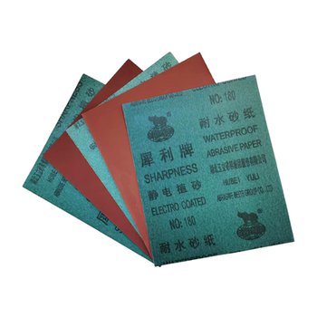 Genuine sharp brand water-resistant sandpaper alumina red sandpaper