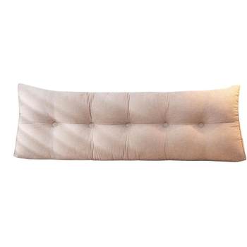 Thickened anti-collision removable and washable bedroom bedside back cushion