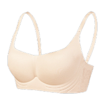 Yadaili underwear for women with small breasts gathered up to make them bigger thin at the top and thick at the bottom anti-sagging traceless nude bra cartoon breasts