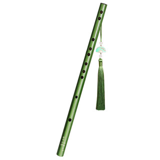 Ancient style bamboo flute green and white chenqing flute magic black flute bitter bamboo f key g horizontal flute e key adult beginner children