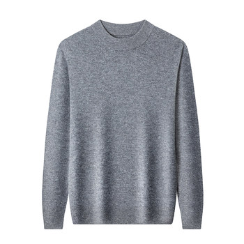 100% pure cashmere long-sleeved cashmere sweater middle-aged cardigan 100% pure cashmere long-sleeved cashmere sweater middle-aged cardigan