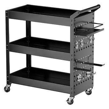 Green forest e-sports room storage cart