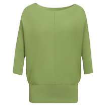 DEEP BREATH Take a deep breath brother is really good. Seamless bat-sleeved loose knitted sweater A301276
