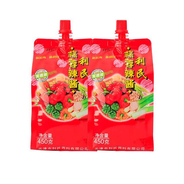 Tianjin Limin Garlic Chili Sauce Bag Northeast BBQ