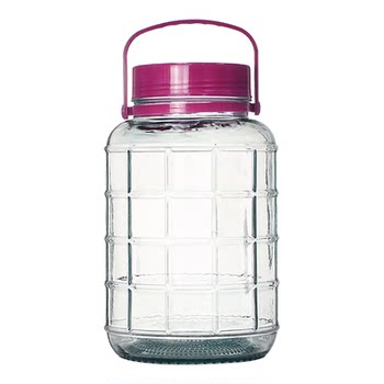 Bubble wine glass bottle kimchi jar sealed jar plum wine bottle