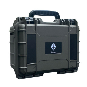 Gray-green toolbox waterproof and moisture-proof
