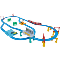 ТОМИЯ Многокрасочный трехсексовая электропоезд класса люкс 164968 мужская игрушка может быть собрана вместе для 6 программ трека