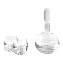 LD crystal glass decanter red wine foreign wine European style wine bottles and jugs with lids home model room decorations