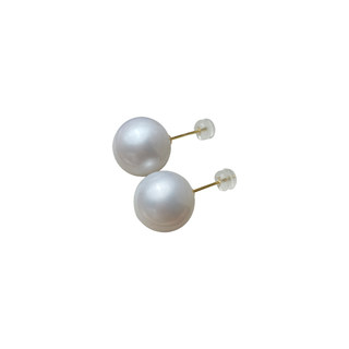 Oversized Pearl Earrings Aurora Freshwater Stud Earrings