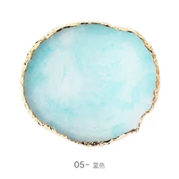 Круглая смола синий