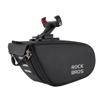 Locke brothers bicycle tail bag extended split waterproof