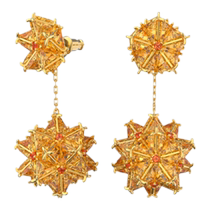 Swarovski Curiosa earrings for women exaggerated temperament earrings light luxury niche accessories