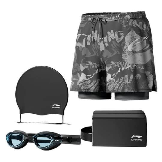 Li Ning men's swimming trunks