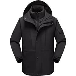 Ice Shell Series Duck down Jacket Couple Style 2026 Off-Season New Model Three-Way Wear Warm Short Coat Y