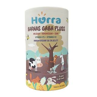 Hurra acide aminobutyrique pour enfants gaba sommeil croissance calcium magnésium zinc vitamine d3 vitamine k2 cycle de croissance pack 3 boîtes