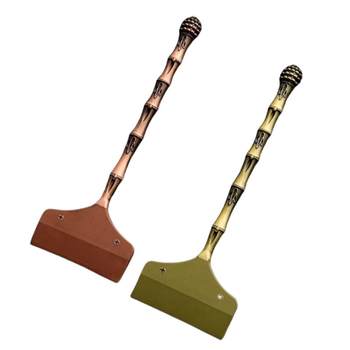 Retro chinese bronze tea wiper