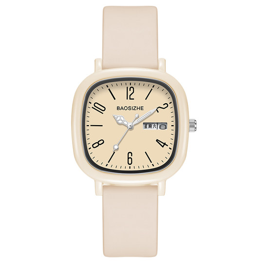 Dopamin-Quadratuhr für Damen, speziell für mechanische Untersuchungen