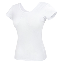 Adult dance clothing womens summer aerobics tops slim yoga fitness sports T-shirt art school practice clothing short sleeves
