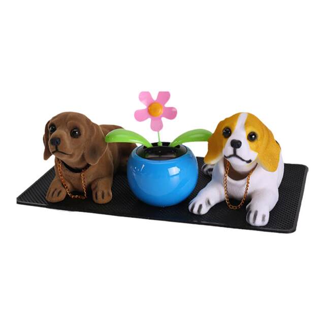 Shaking head dog car ornaments Dalmatian creative shaking head