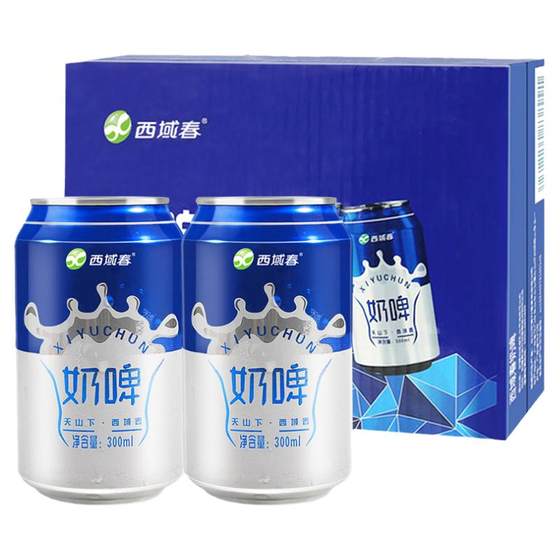 서부 지역 봄 우유 맥주 300ml*12캔 유산균 요구르트 맛 음료 인터넷 연예인 음료 풀 박스 신장 특산품