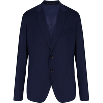 Компания ERDOS Spring Summits Business Suit-Single row Buckle Hide Blue Western Suit